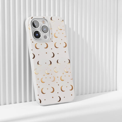 Latest 3rd-Generation Crystal Tough Glossy Moon iPhone Case (MagSafe-Compatible)