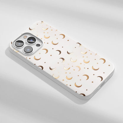 Latest 3rd-Generation Crystal Tough Glossy Moon iPhone Case (MagSafe-Compatible)