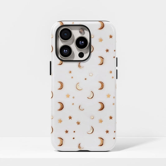 雙層半手印堅韌霧面月亮 iPhone 手機殼