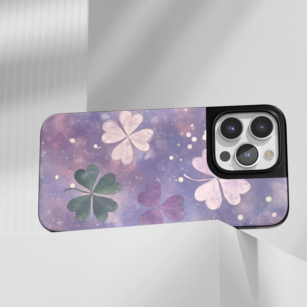 工業級堅固霧面四葉草 iPhone 手機殼（相容於 MagSafe） 