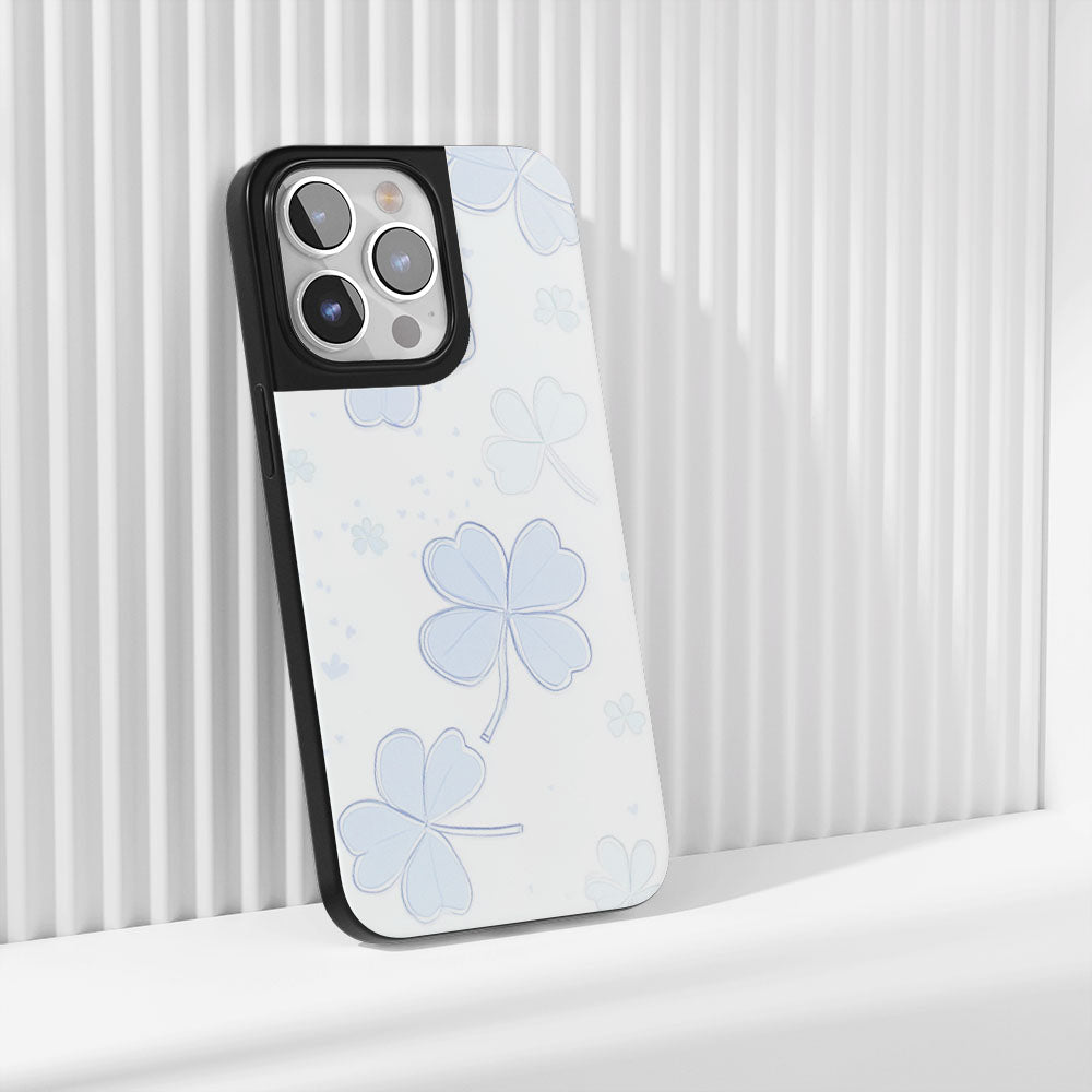 工業級堅固霧面四葉草 iPhone 手機殼（相容於 MagSafe） 