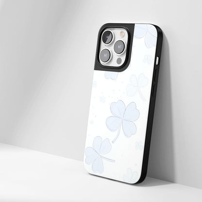 工業級堅固霧面四葉草 iPhone 手機殼（相容於 MagSafe） 