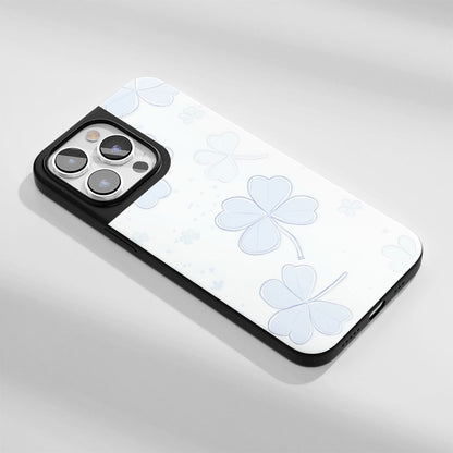 工業級堅固霧面四葉草 iPhone 手機殼（相容於 MagSafe） 