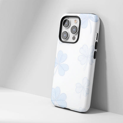 雙層半手印堅韌霧面四葉草 iPhone 手機殼