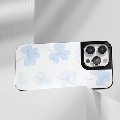 工業級堅固霧面四葉草 iPhone 手機殼（相容於 MagSafe） 