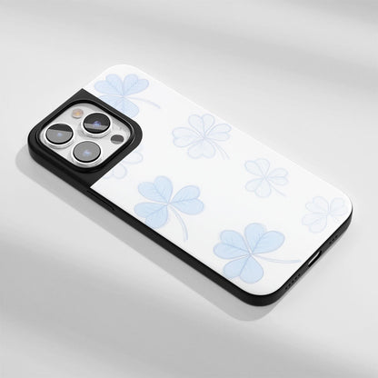 工業級堅固霧面四葉草 iPhone 手機殼（相容於 MagSafe） 
