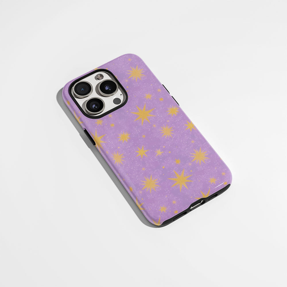 เคส iPhone ลายดาวเคลือบด้านทนทานสองชั้น