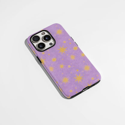 เคส iPhone ลายดาวเคลือบด้านทนทานสองชั้น
