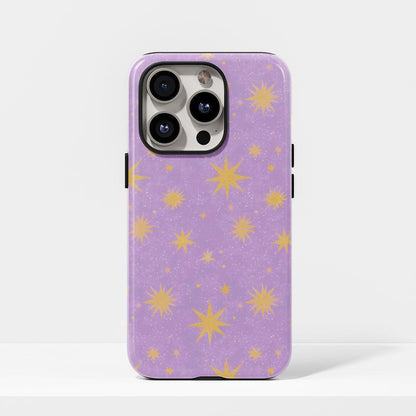 เคส iPhone ลายดาวเคลือบด้านทนทานสองชั้น