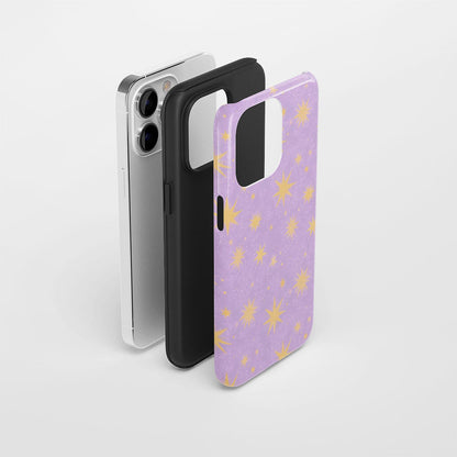 เคส iPhone ลายดาวเคลือบด้านทนทานสองชั้น