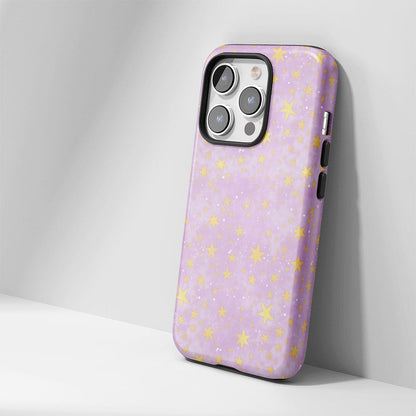 เคส iPhone ลายดาวเคลือบด้านทนทานสองชั้น
