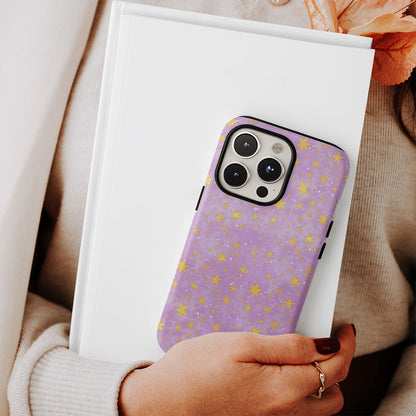 เคส iPhone ลายดาวเคลือบด้านทนทานสองชั้น