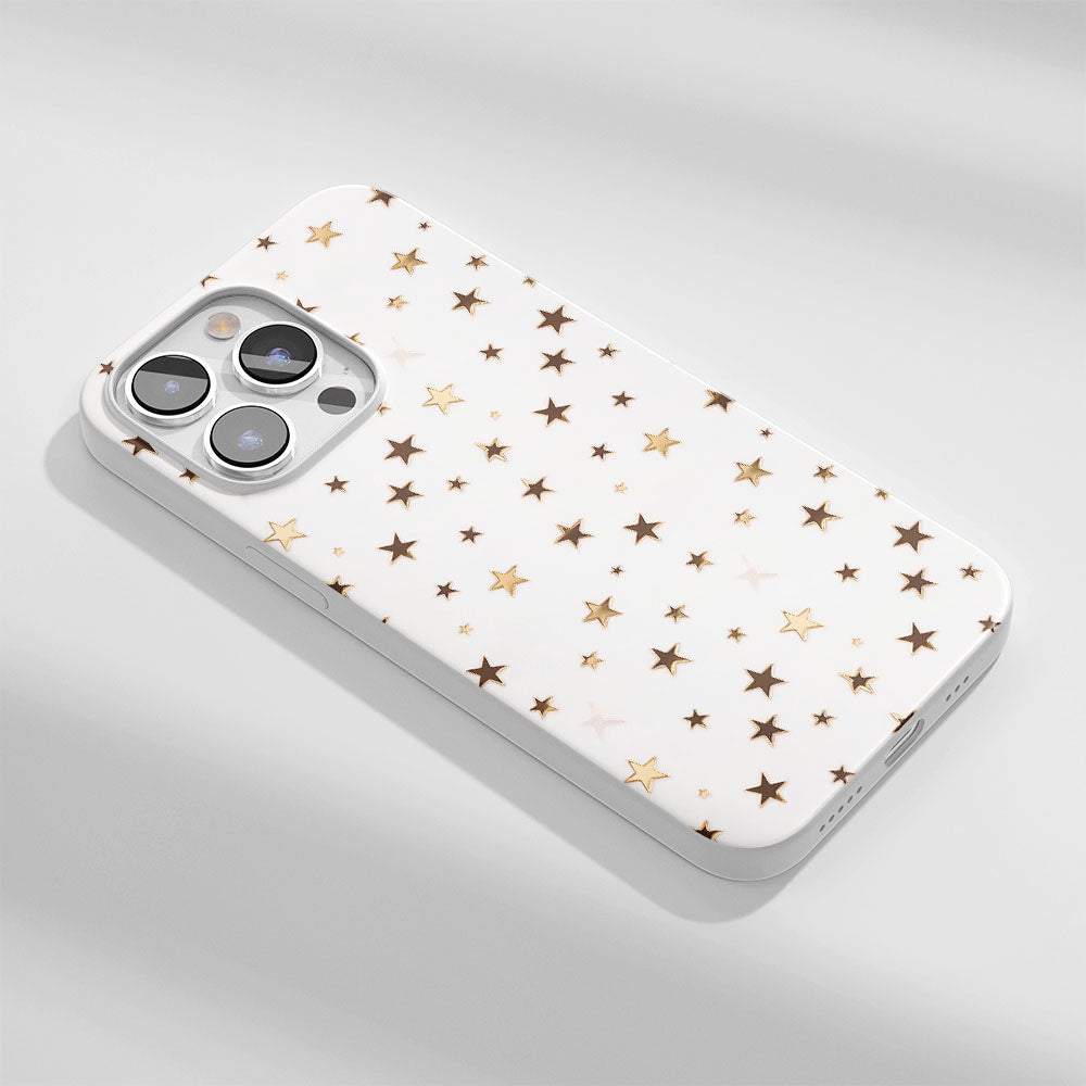 Latest 3rd-Generation Crystal Tough Glossy Star iPhone Case (MagSafe-Compatible)