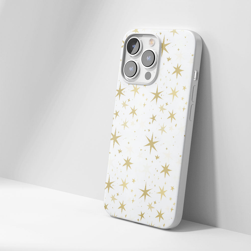 Latest 3rd-Generation Crystal Tough Glossy Star iPhone Case (MagSafe-Compatible)