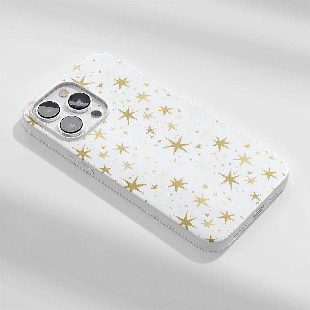 Latest 3rd-Generation Crystal Tough Glossy Star iPhone Case (MagSafe-Compatible)