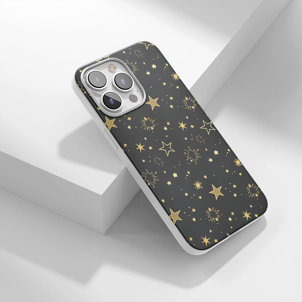 最新第三代水晶堅韌光澤星星 iPhone 手機殼（相容於 MagSafe） 