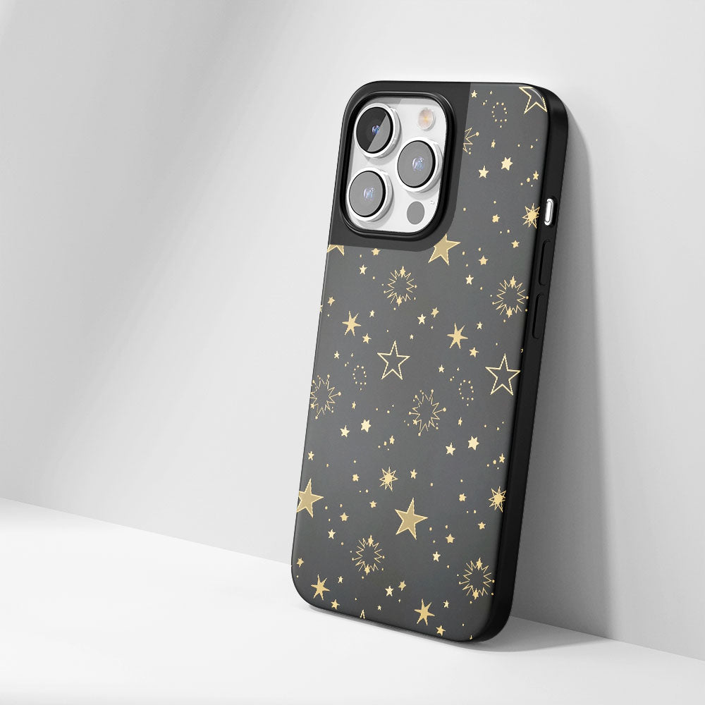 工業級堅固磨砂星形 iPhone 手機殼（相容於 MagSafe）