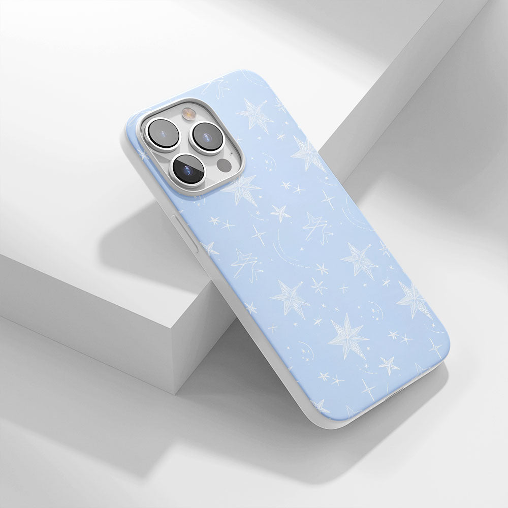 Latest 3rd-Generation Crystal Tough Glossy Star iPhone Case (MagSafe-Compatible)