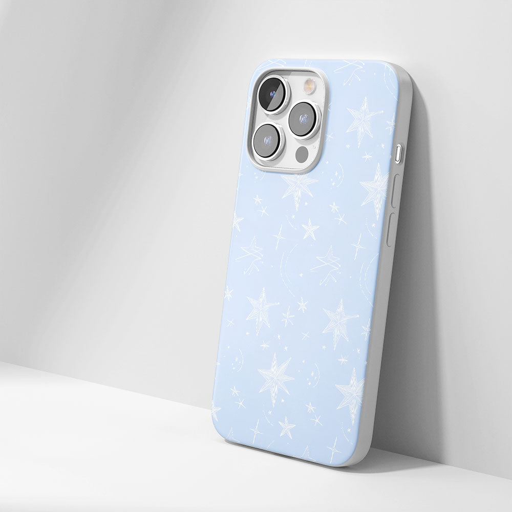 Latest 3rd-Generation Crystal Tough Glossy Star iPhone Case (MagSafe-Compatible)