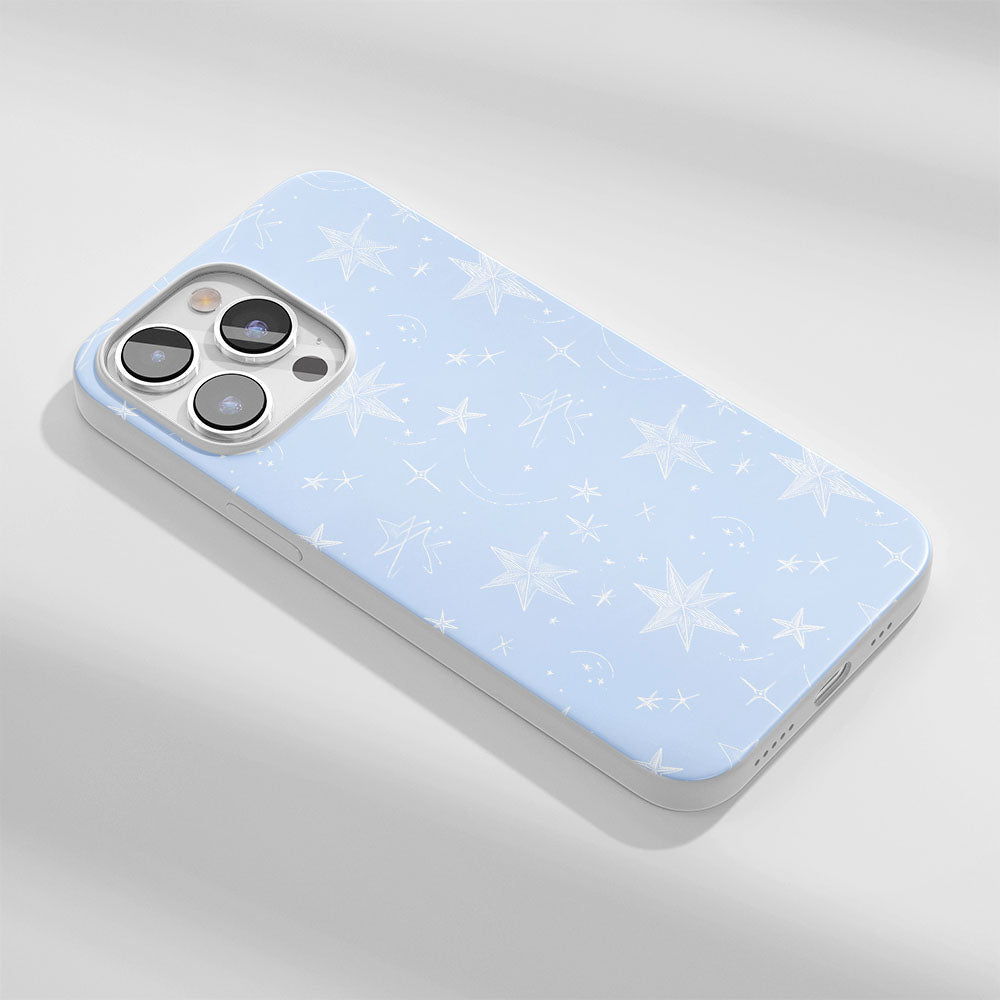 Latest 3rd-Generation Crystal Tough Glossy Star iPhone Case (MagSafe-Compatible)