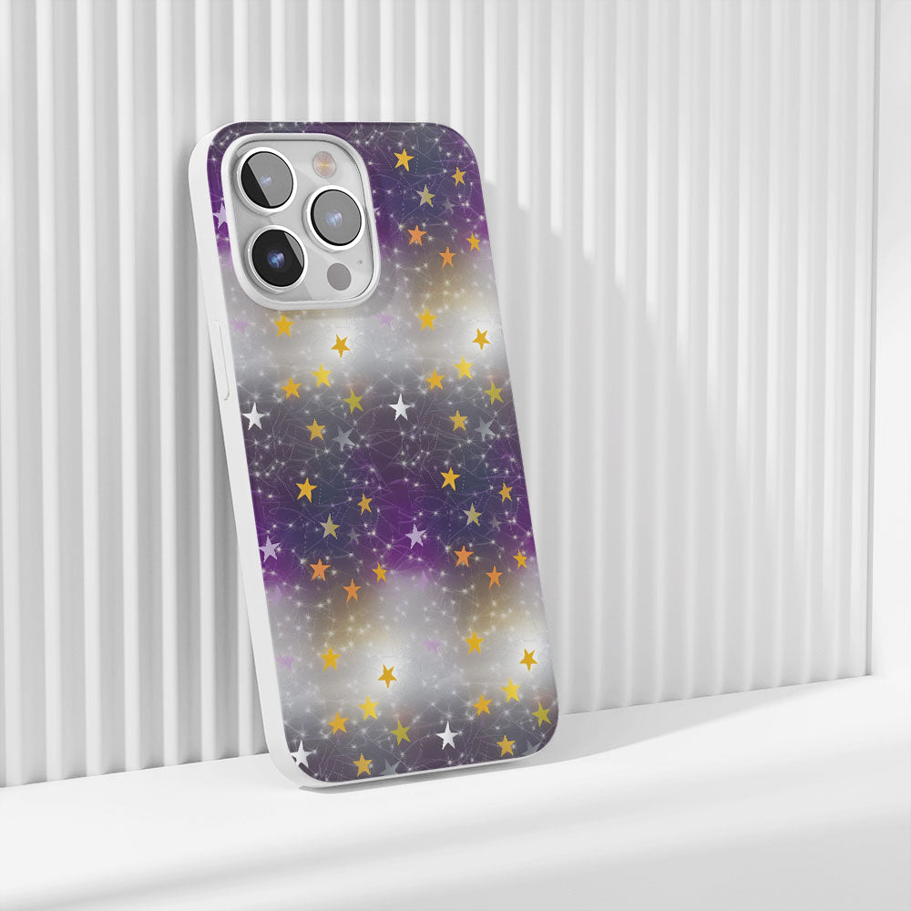 Latest 3rd-Generation Crystal Tough Glossy Star iPhone Case (MagSafe-Compatible)