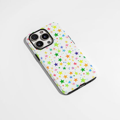 เคส iPhone ลายดาวเคลือบด้านทนทานสองชั้น