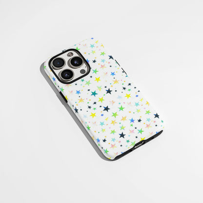 เคส iPhone ลายดาวเคลือบด้านทนทานสองชั้น