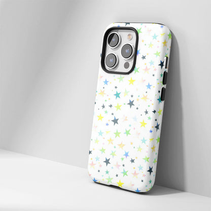 เคส iPhone ลายดาวเคลือบด้านทนทานสองชั้น